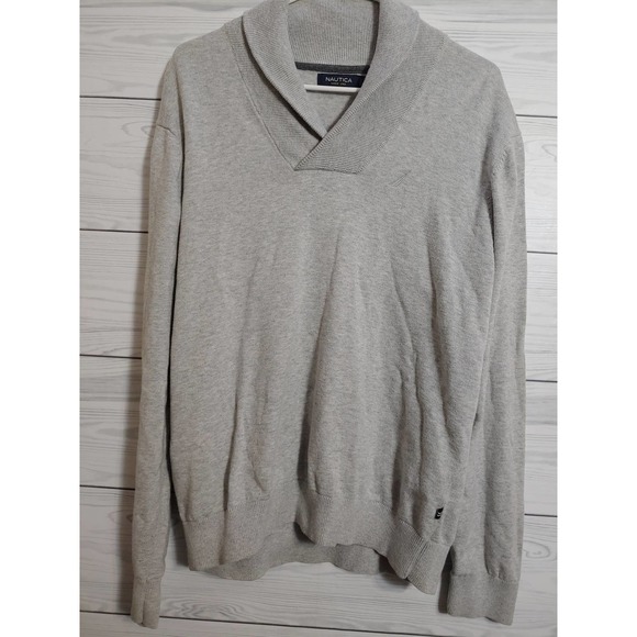 Mens Nautica Pullover sweater sz L - Picture 1 of 3